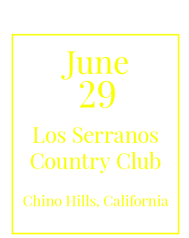 Southern California Charity Golf Classic on June 29, 2018, at Los Serranos Country Club, Chino Hills, CA